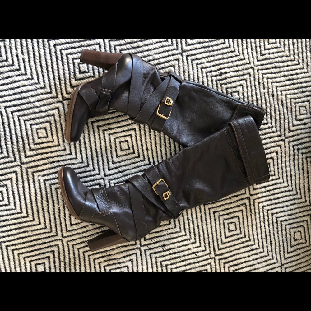 Chloe Leather boots